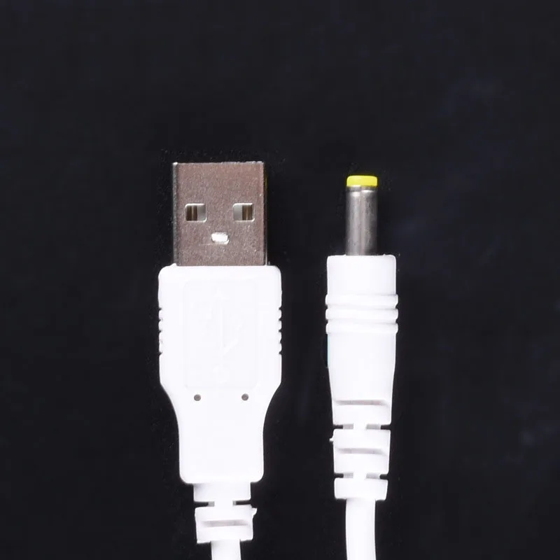 Разъем питания постоянного тока USB конвертер в 4 0*1 7 мм/DC белый разъем с кабелем