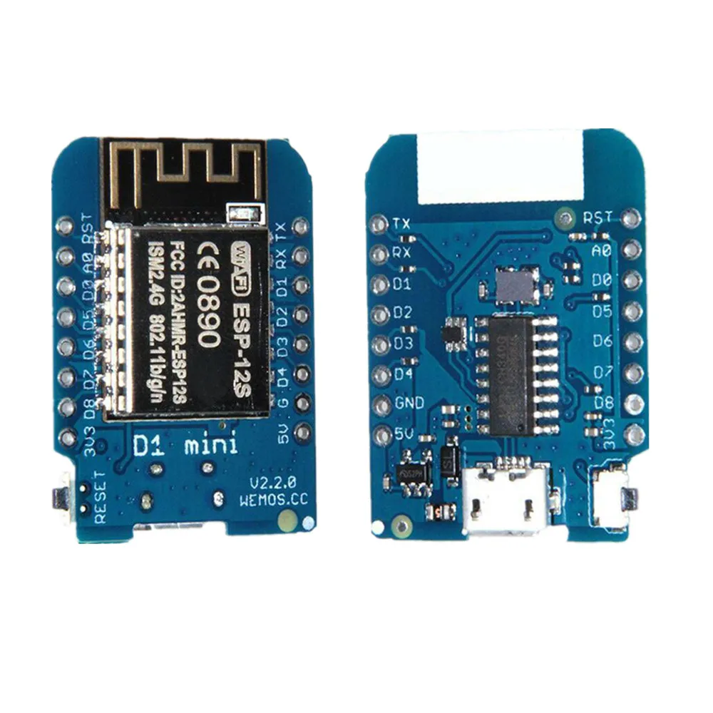 ESP-12S D1 mini V2.2.0-Беспроводная плата разработки IoT на основе флэш-отчета ESP8266 4 Мб |