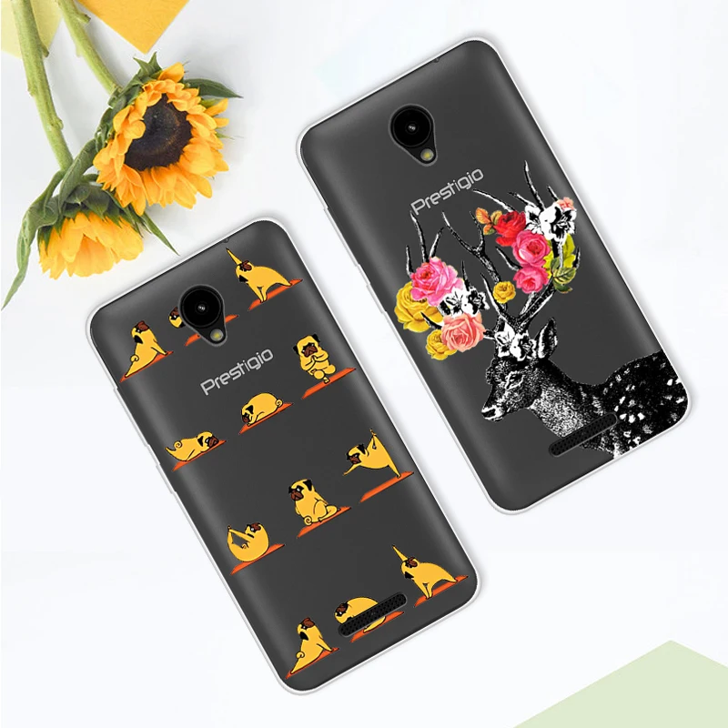 Для Prestigio Wize G3 5 0 дюймов чехол для телефона мягкий Tpu силиконовый защитный с