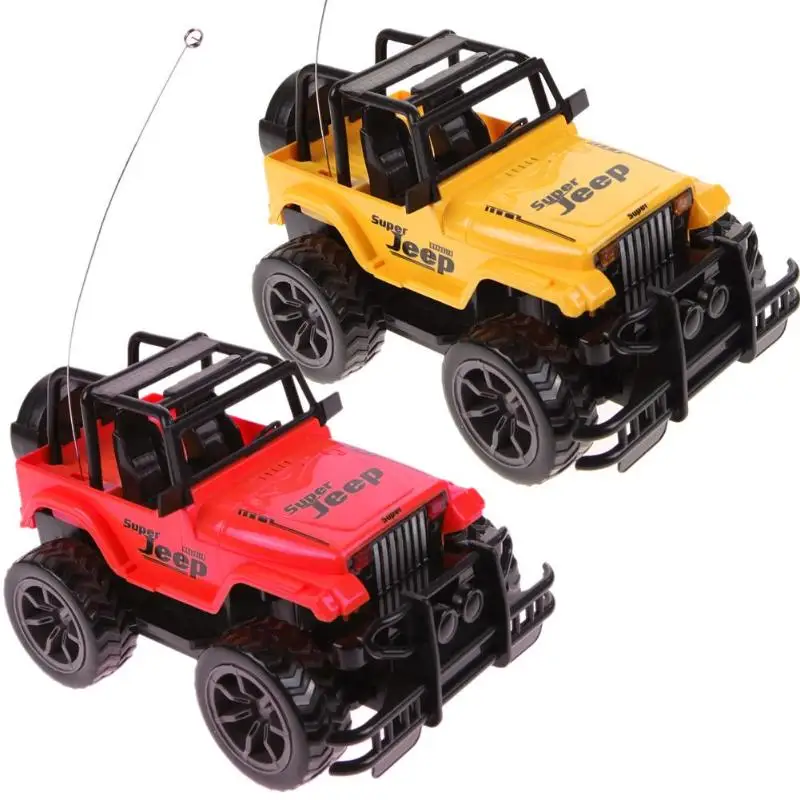 randomcolor 1:24 Дрифт скорость радио дистанционное управление RC Jeep внедорожный автомобиль+ фара - Цвет: randomcolor