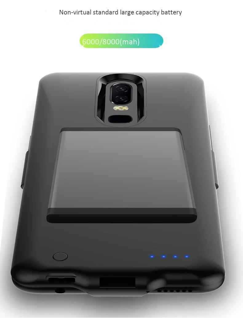 2019 чехол для зарядного устройства Oneplus 7 pro 6000 мАч портативного зарядки