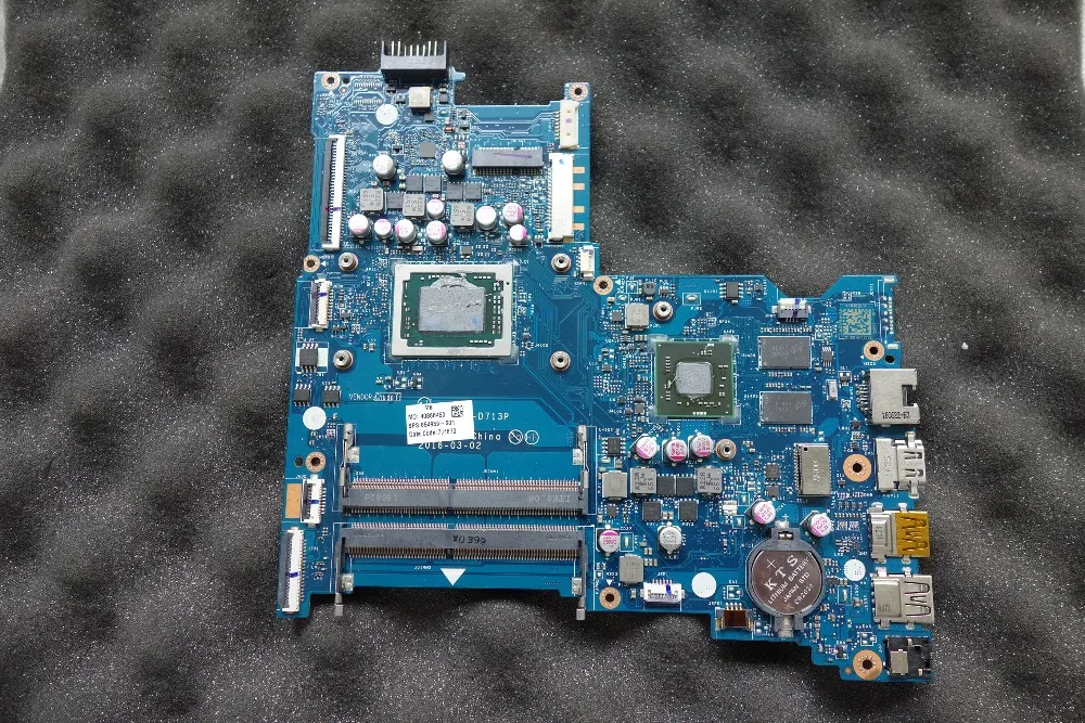 854960 601 501 54959 LA D713P для HP 15 BA Материнская плата ноутбука с A10 9600 все функции