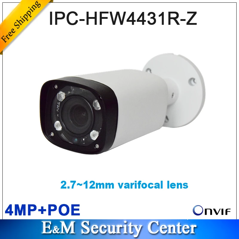 dahua IPC-HFW4431R-Z без логотипа dahua IR Замена IPC-HFW4300R-Z моторизованный VF объектив сети POE IP H.265 пуля камера