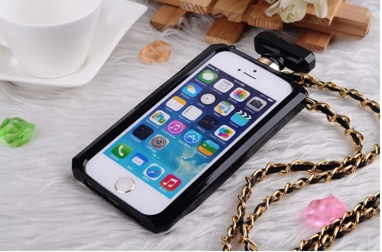 Для iPhoneX XR XS 6s 7 8 плюс размер 11 12 Pro MAX роскошный флакон духов Мягкий чехол для