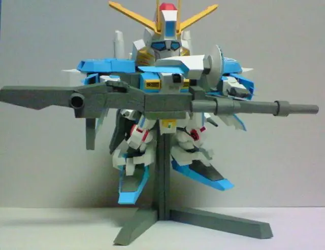 Gundam SD EX S 3D бумажная модель DIY|Картонные конструкторы| |