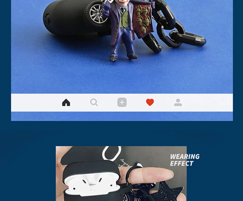 Милый мультяшный чехол для Apple, аксессуары для airpods, Bluetooth наушники, защитный чехол для зарядки, классное украшение куклы