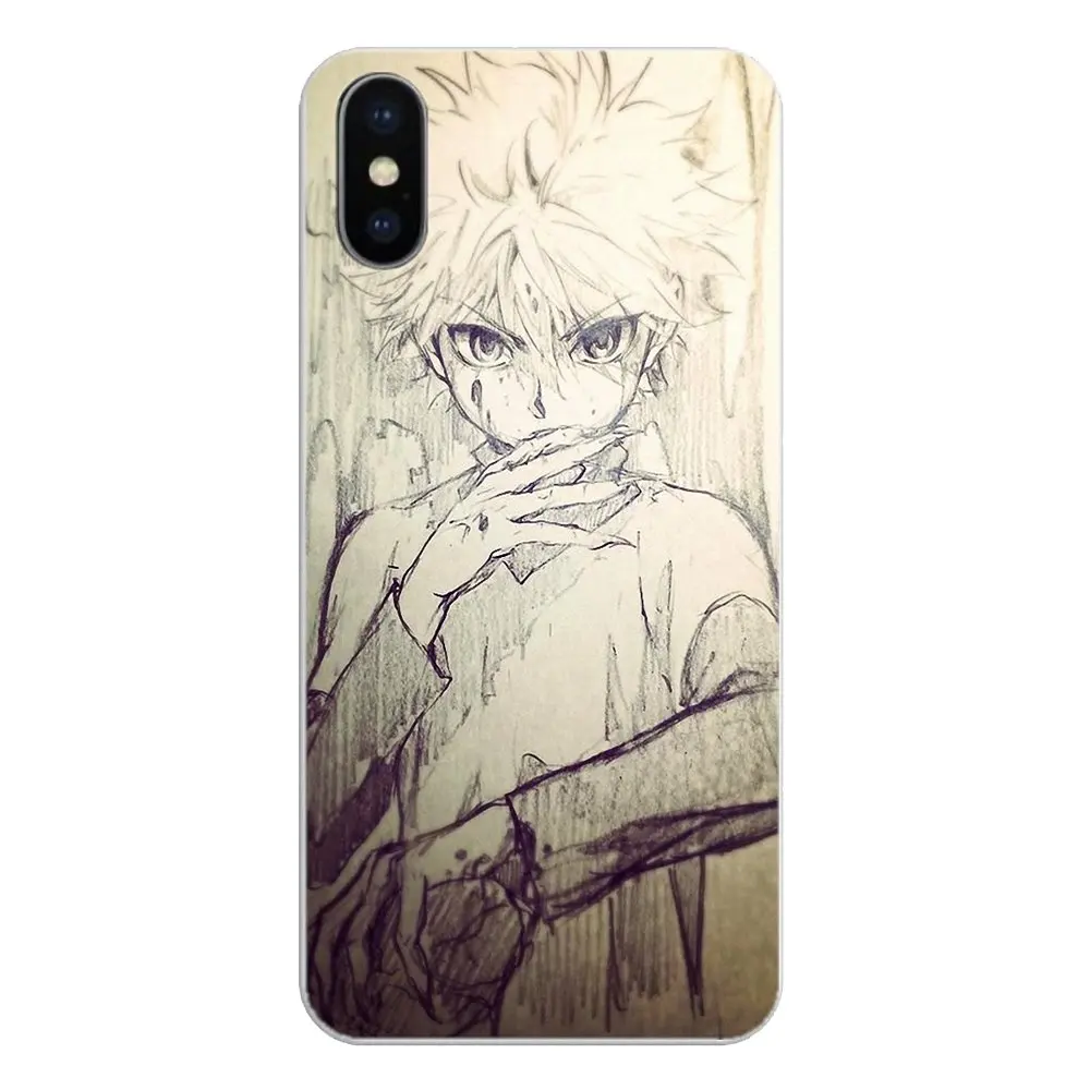 Силиконовые чехлы для Samsung Galaxy A5 A6 A7 A8 A9 J4 J5 J7 J8 2017 2018 Plus Prime Hunter X Kurapika Killua Zoldyck |
