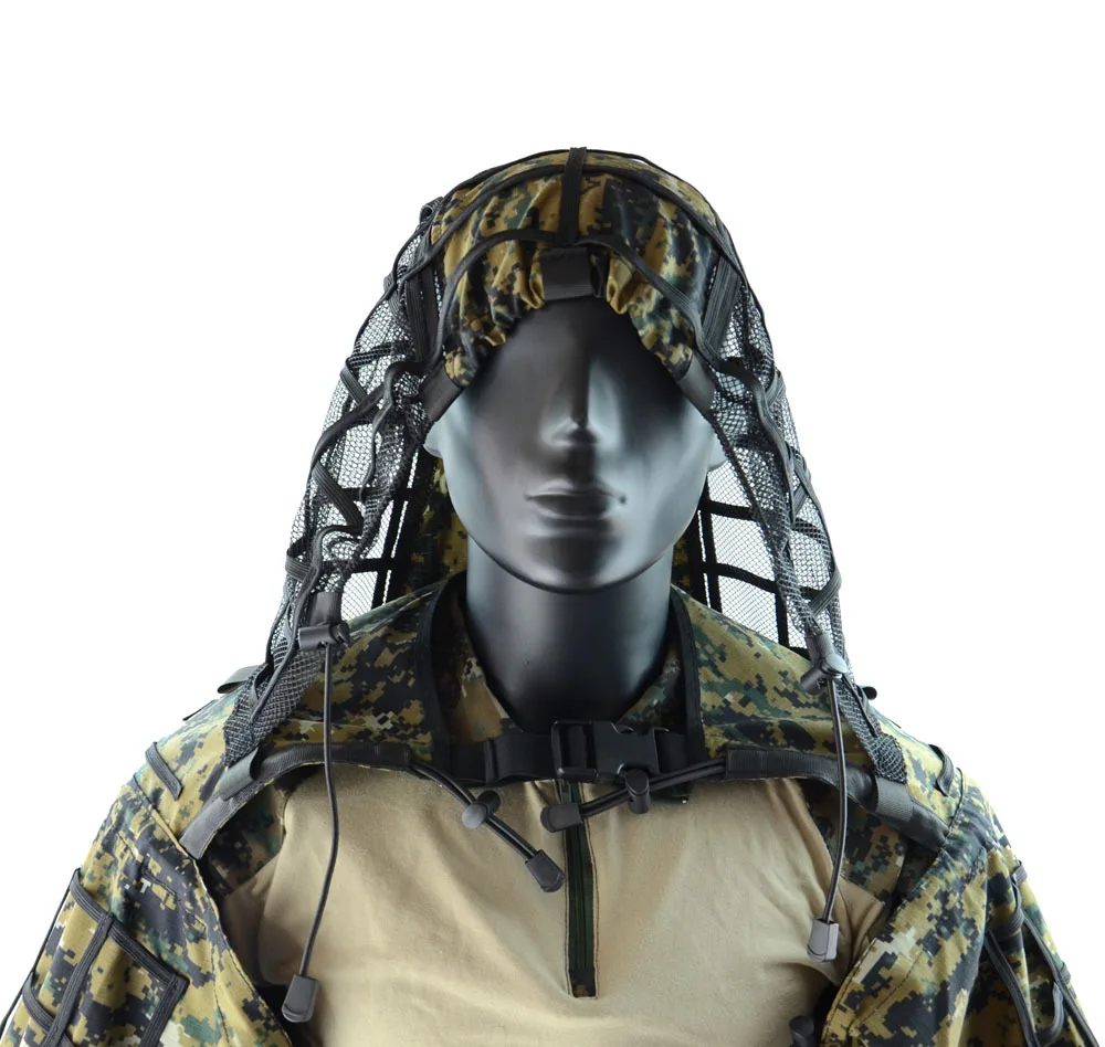 Охота Ghillie костюм основа из ткани Рипстоп камуфляж тактическая верхняя одежда для снайпера Viper капюшоны сp MultiCam/Лесной