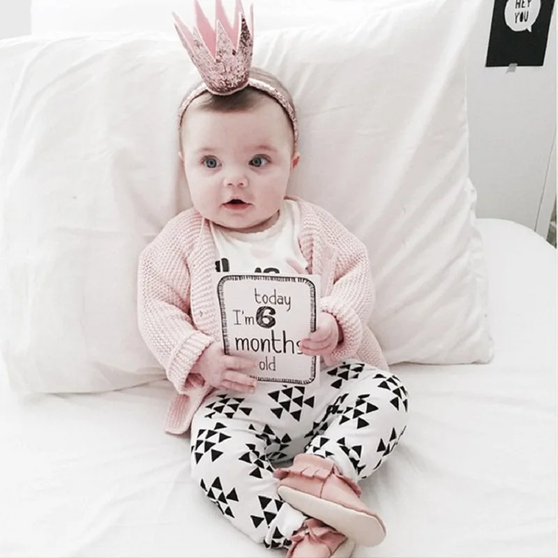 Осенняя одежда для новорожденных мальчиков из 2 предметов детская футболка Топы +