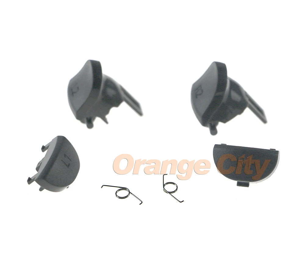 OCGAME 2 комплекта Замена JDS 040 JDM контроллер L2 R2 L1 R1 пружины для PS4 кнопки