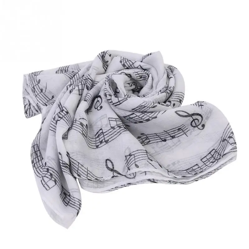 Шарф для музыки классический шарф скрипки и нот|scarf slide|scarf squarescarf silk |