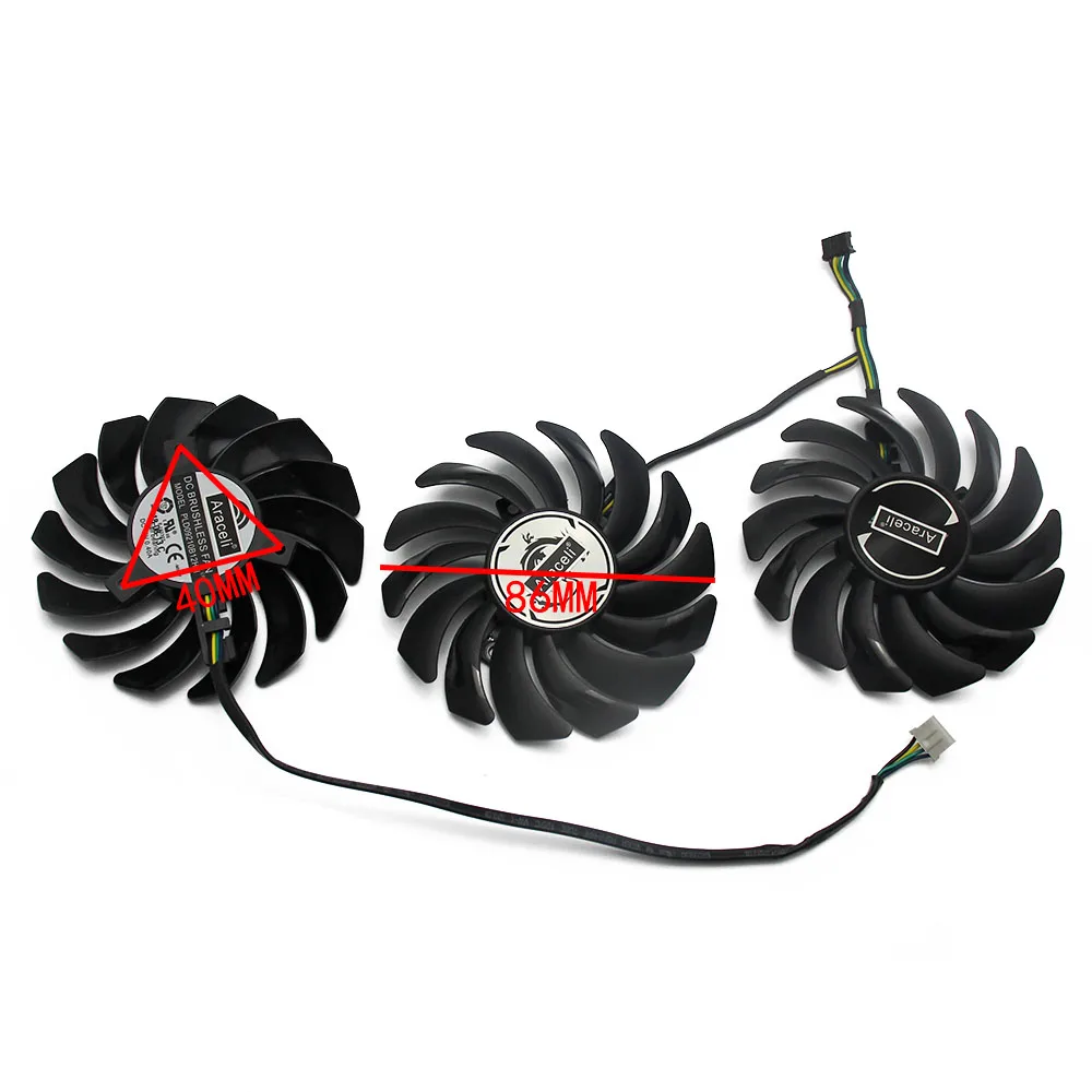Вентилятор для видеокарты MSI GEFORCE RTX 2070 2080 2080Ti DUKE OC|Кулеры и системы охлаждения