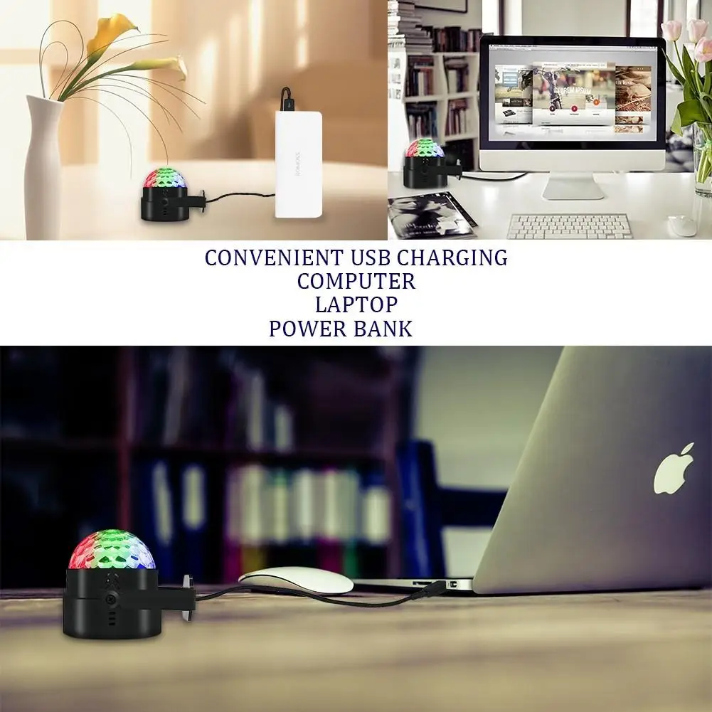 Светодиодные лампы Par сценические огни с usb-кабелем для зарядки RGB цвета пульт