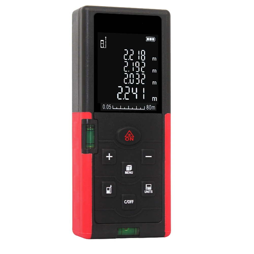 лазерный дальномер лазерная рулетка 40 м 60 80 100 цифровой tapemeasure Угол правитель