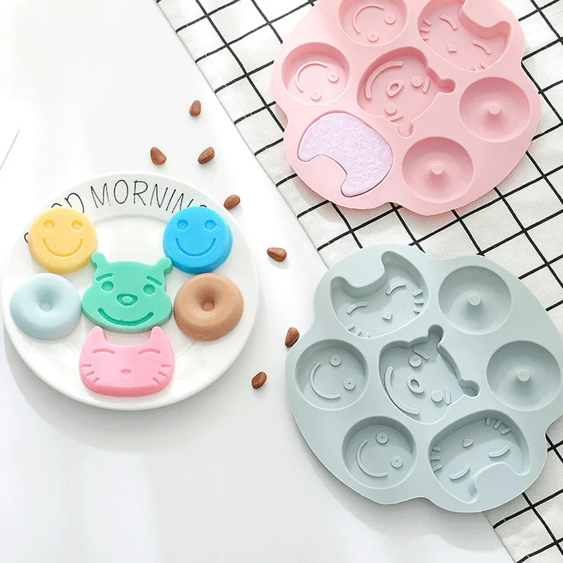Силиконовые формы для украшения торта инструменты мультфильм Пончик