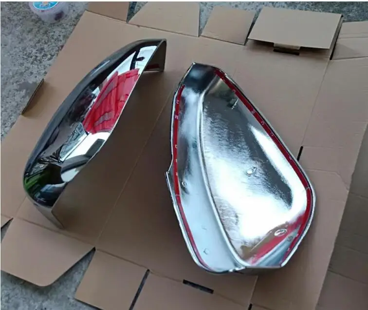 Хромированная крышка зеркала заднего вида для Mitsubishi xpander автостайлинг зеркальные автозапчасти аксессуары для xpander
