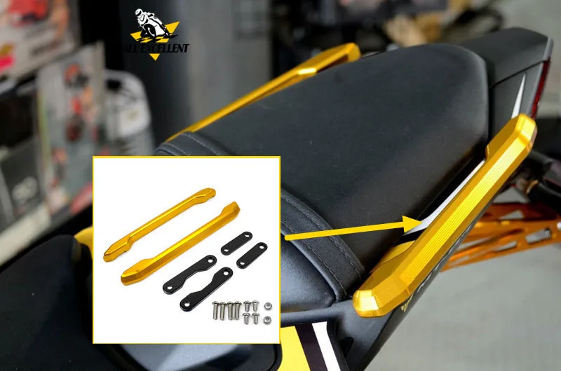 Для Yamaha MT FZ 09 2013 2016 2014 MT09 FZ09 мотоциклетное заднее ПАССАЖИРСКОЕ СИДЕНЬЕ поручни