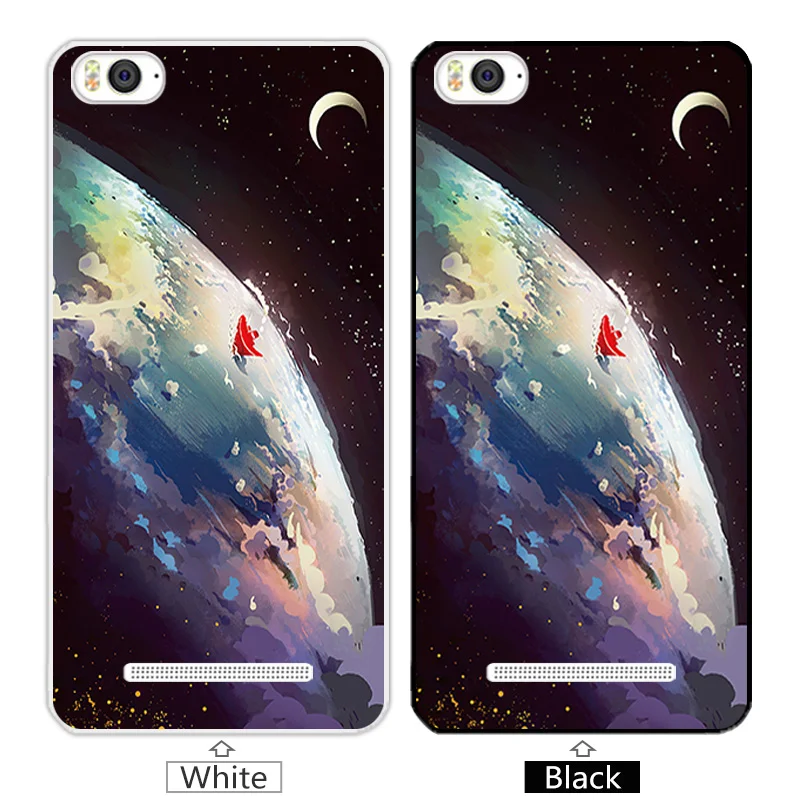 5.0 inch For Xiaomi Mi 4c Back Cover for 4i Clear TPU Green Phone Case Mi4C Soft Silicon Shell Xiomi Mi4i |