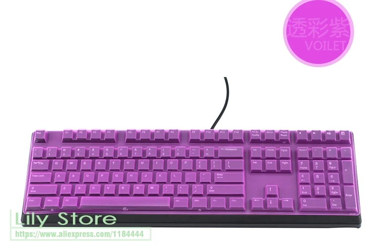 Для Ducky 2108 S2 2108 S S2 ONE 9008 S3 S4 S5 108 клавиши механический водонепроницаемый и пылезащитный прозрачный защитный чехол для клавиатуры