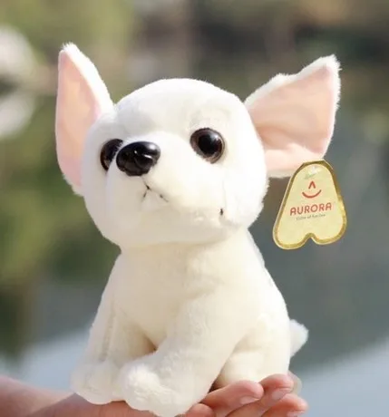 

stuffed simulation animal 22cm Chihuahua plush toy simulation dog doll d8044