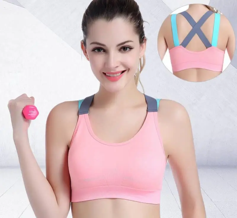 Wholesale breathable cheap Wholesale Ladies Fitness sexy Sporter Bra fashionable sporters bra