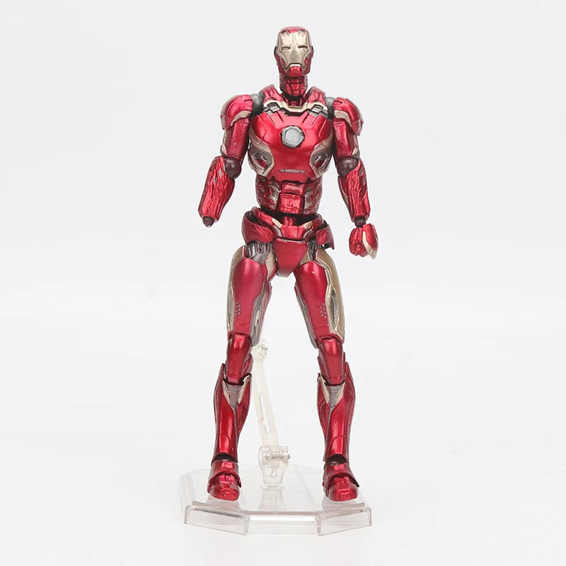 Revoltech серии Marvel Мстители Endgame Железный человек паук яд Росомаха Капитан Америка Магнето фигурка модель игрушки