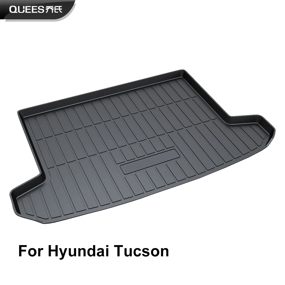 

QUEES Custom Fit Cargo Liner Tray Trunk Floor Mat for Hyundai Tucson 3th Generation 2016 2017 2018