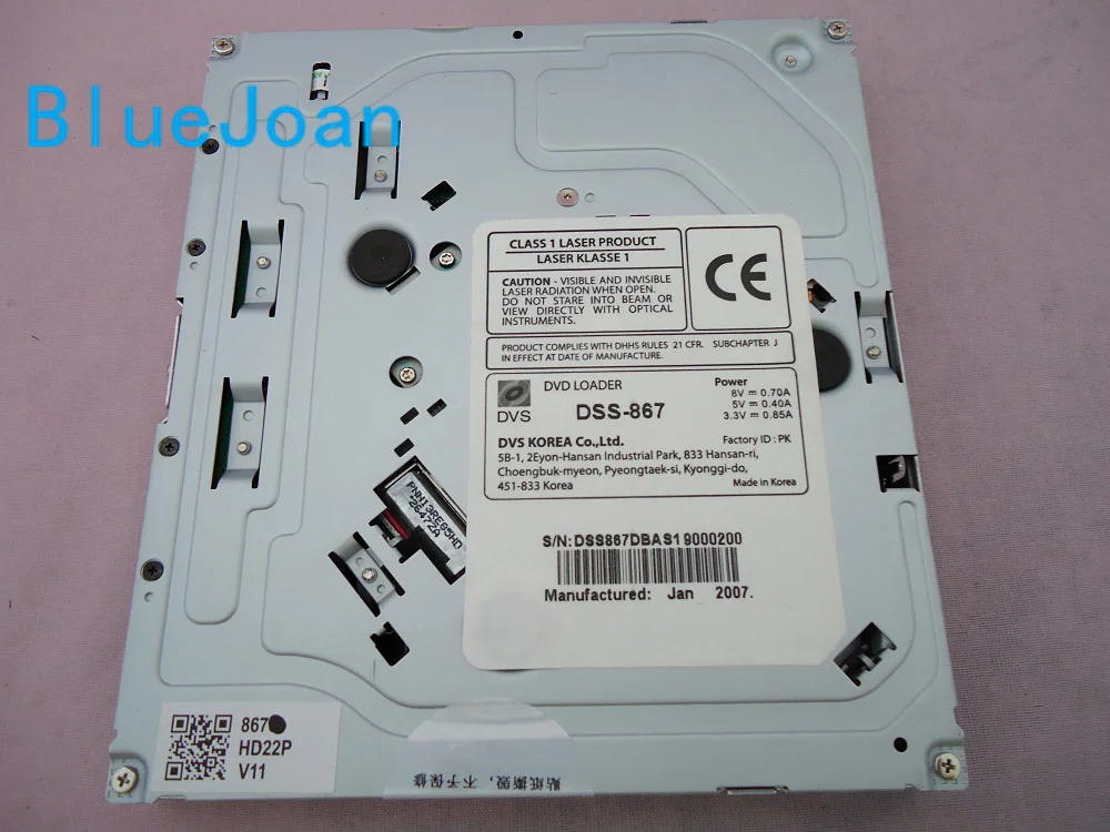 Бесплатная доставка новинка DVS Корея DVD-плеер лазерный механизм класса 1 для