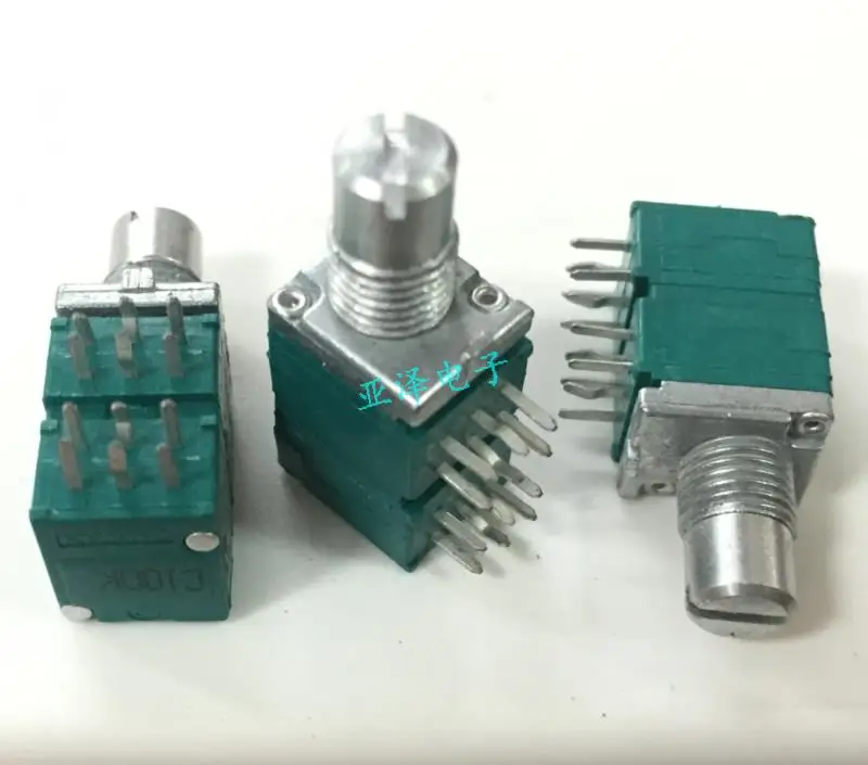 2 шт./лот тайваньский прецизионный четырехканальный потенциометр типа 09 круглый