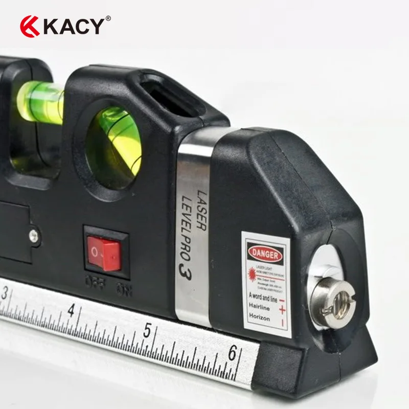 Вертикальная рулетка-выравниватель kacytools 8 метров электронный лазерный линейный