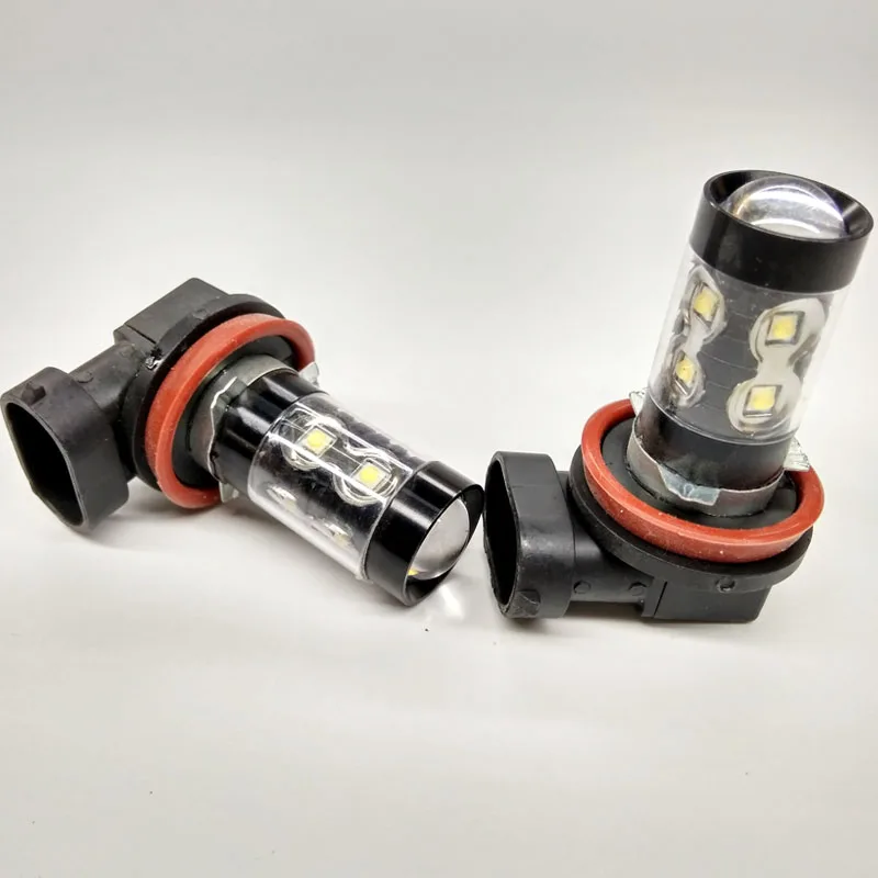 2 шт. Автомобильные светодиодные ламсветильник 10 SMD H8 H11 | Автомобили и мотоциклы
