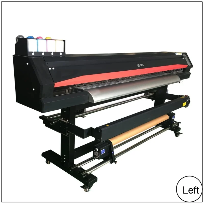 Locor Two DX5 Head inkjet Printing Machine Multi-Color Photo Eco Solvent Printer Wallpaper 1440Dpi Printer With Software
