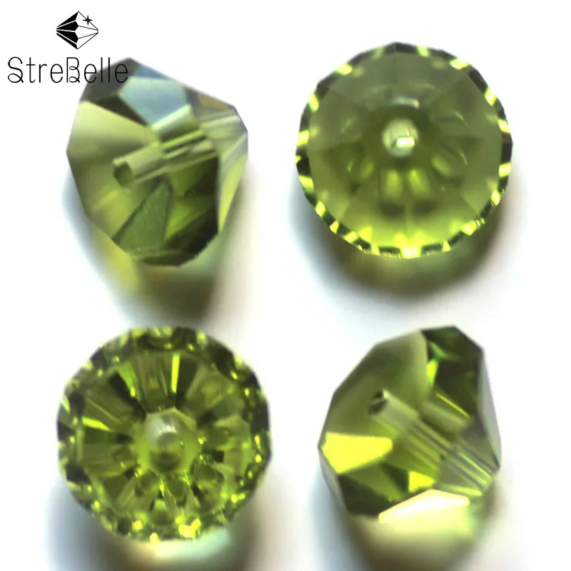 

AAA 10mm Cone Shape Beads 100pcs Multi Colos Crystal Glass DIY Bead for Jewelry Making Drop Shipping