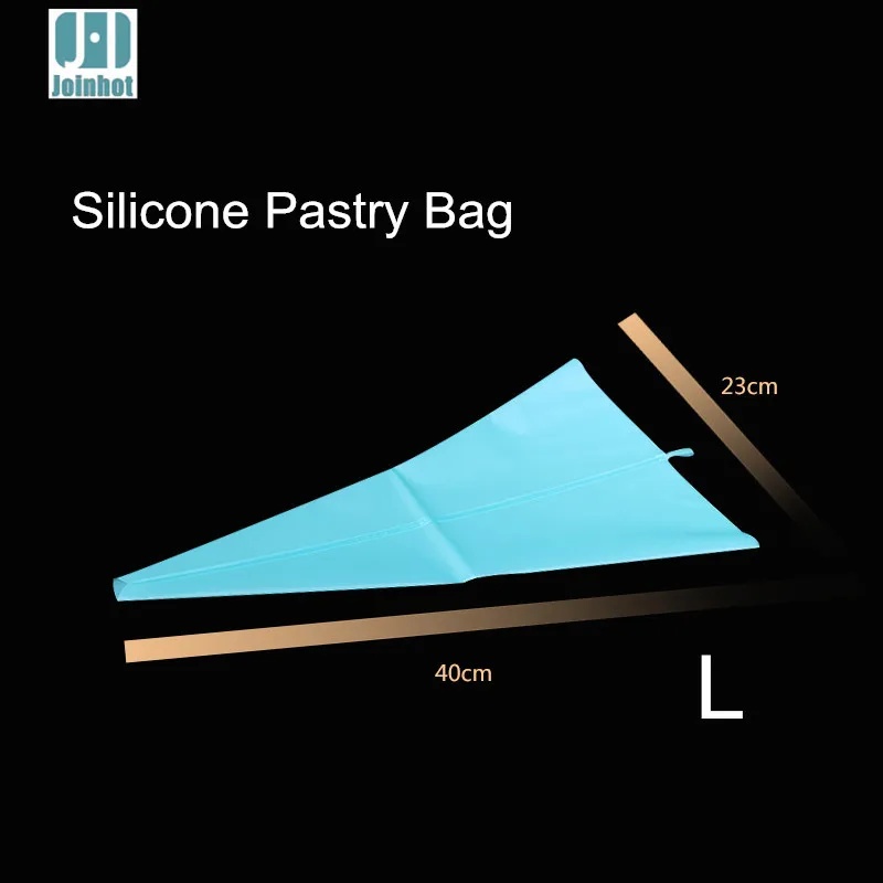 1 шт. силиконовый многоразовый кондитерский мешок Silze L для глазировки крема