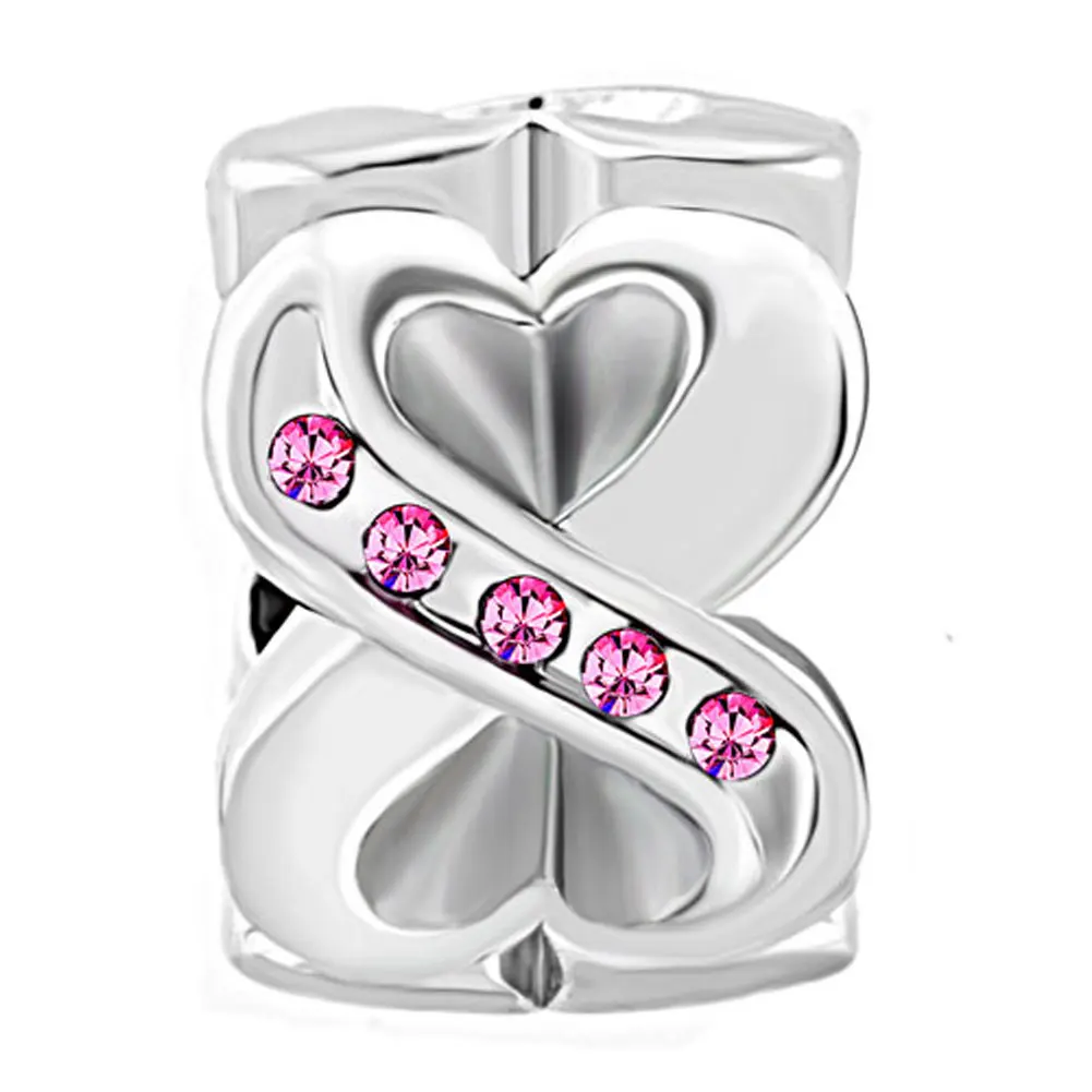 Семья бусы Бесконечность Love пары лошадь бисера Fit Европейский браслет Цепочки и
