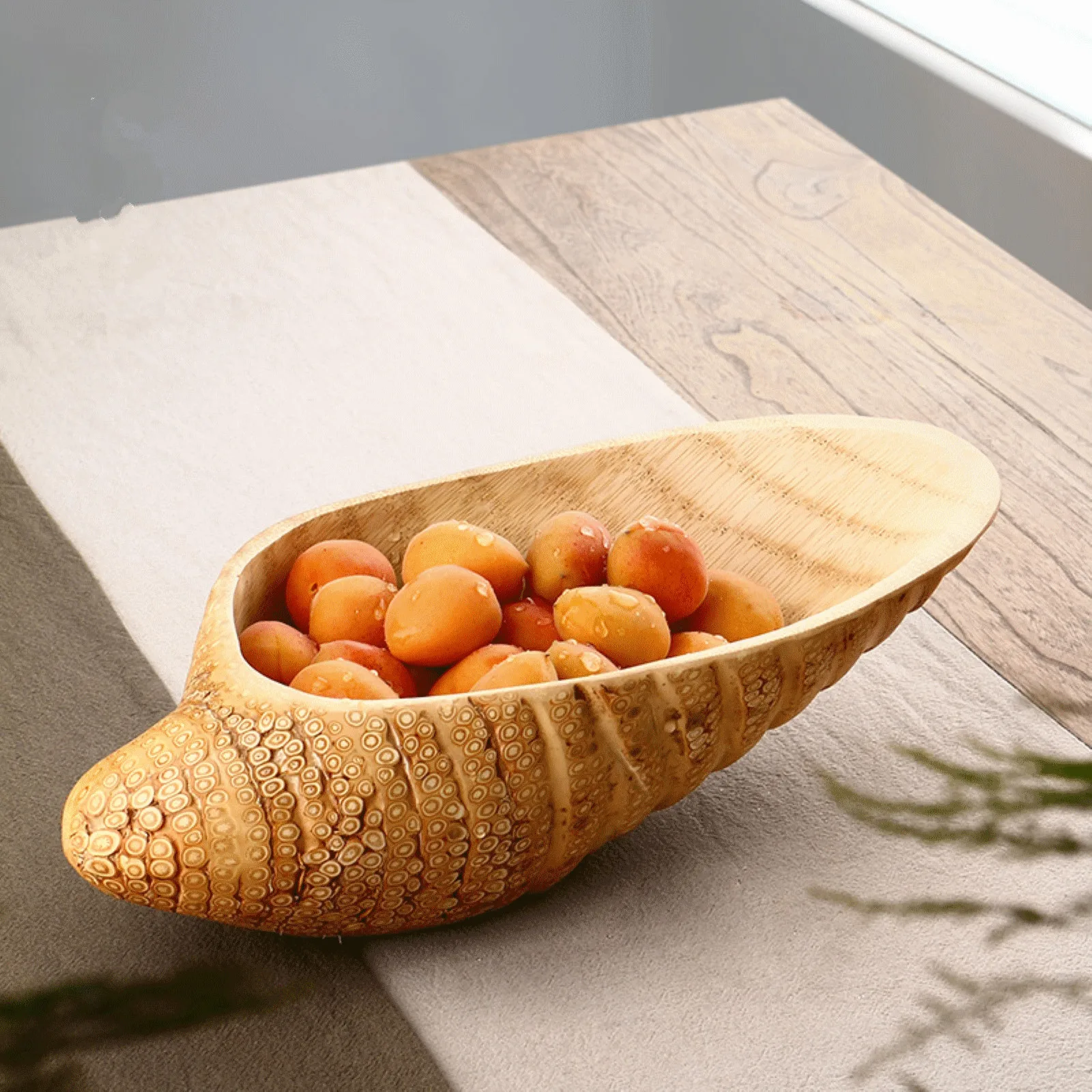 Бамбуковый корень platedry фруктовый поднос коробка для хранения домашних сушеных