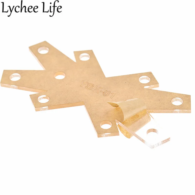 Lychee Life кожаный шаблон для рукоделия шаблон DIY акриловый швейный кожаный брелок модель ручной работы домашние Принадлежности для шитья товары