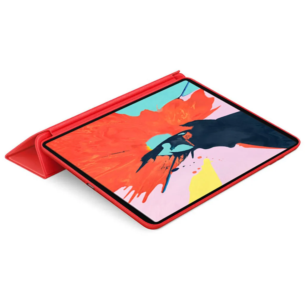 Модный однотонный защитный чехол для iPad Pro дюймов 12,9 дюймов Роскошный Тонкий Стенд кожаный чехол планшетный ПК# ZS