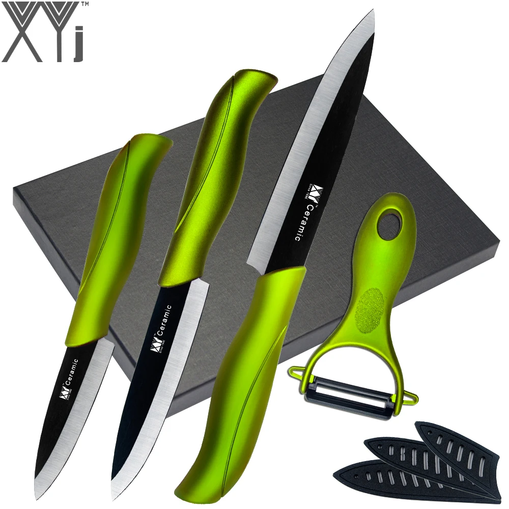Высокое качество кухонные принадлежности XYj 3 &quot4&quot 5 &quotкерамических ножей