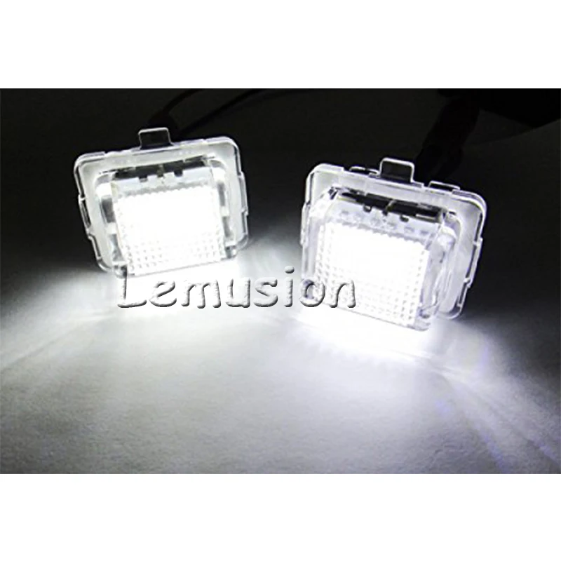 1 пара Автомобильный светодиодный номерной знак светильник дневные ходовые огни