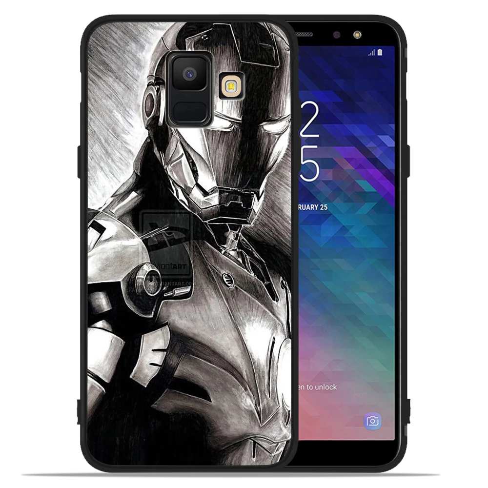 08 Чехол Marvel, Железный человек, яд, Дэдпул, Человек-паук, для samsung Galaxy A750 A9 A6 A7 A8 Plus A3 A5 A7, оболочка - Цвет: 08