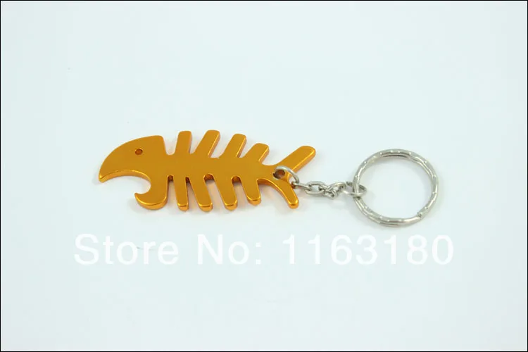 300 шт./лот металлическая открывалка для бутылок в форме рыбьей кости хорошего