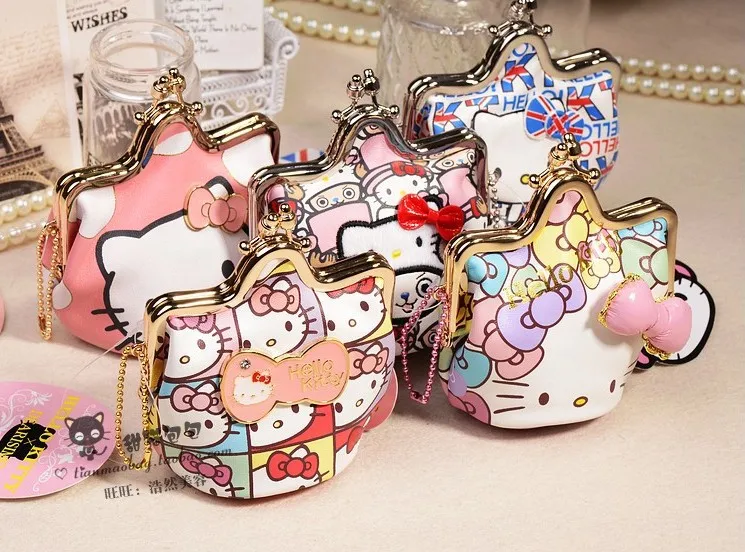 2015 Hello Kitty wallet cute fashion purses billetera hello kitty hot gifts women bag | Багаж и сумки