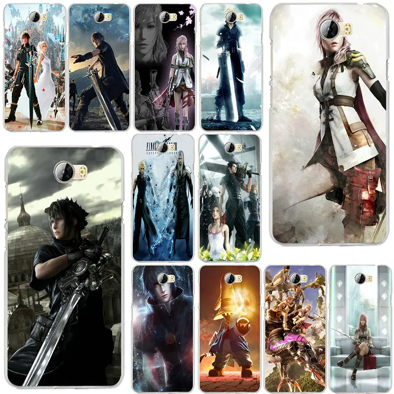 Final Fantasy VII FF7 аниме для huawei P8 P9 P10 Коврики 10 Pro Y5 Y6 Y3 II Y7 Honor 6X7X9 Lite силикон мягкие чехлы