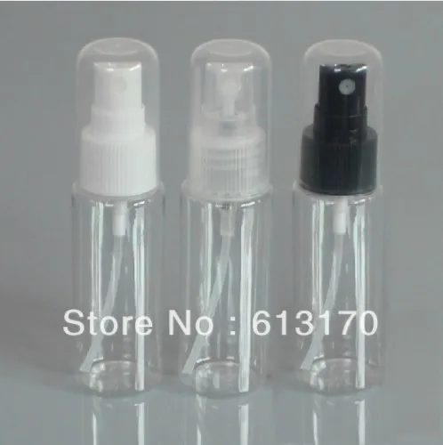

30ml transparent refillable plastic bottle mist sprayer bottle perfume sprayer full cover spray bottle Free shipping