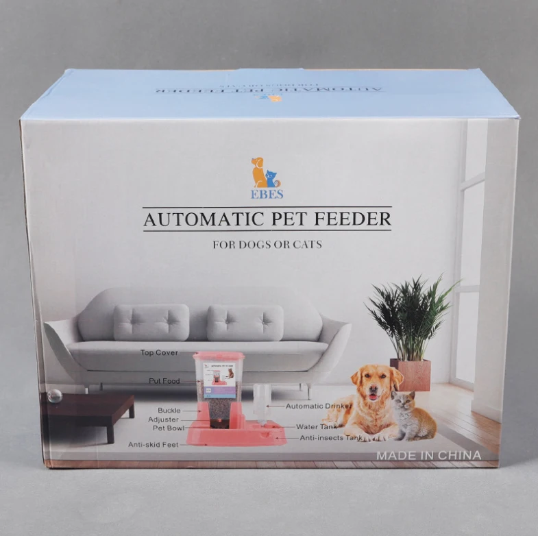 5 шт./комплект Автоматическая Емкость для кормления кошек и собак | Дом сад