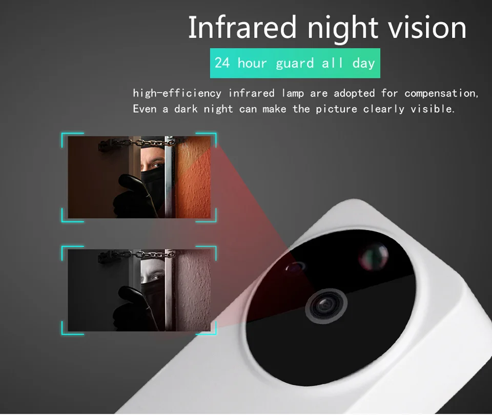 CDYCAM Водонепроницаемый IP видеосвязь телефон двери беспроводная камера Wi-Fi для дверного звонка PIR сигнализация инфракрасный 720 P безопасности IP Камера с 2 шт. Батарея