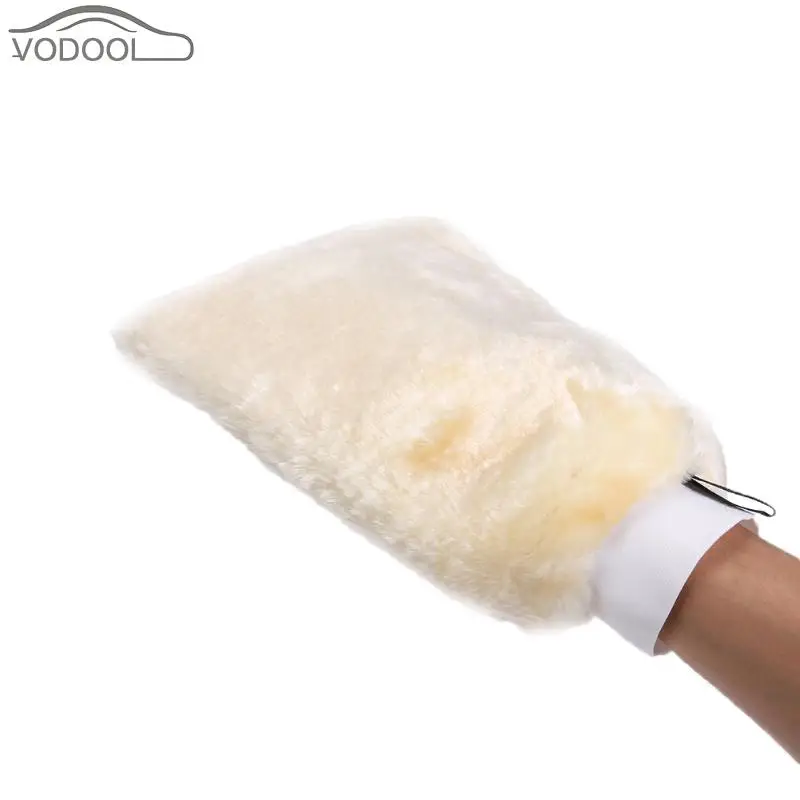 Автомобильные перчатки для мытья автомобиля двухсторонняя ткань из