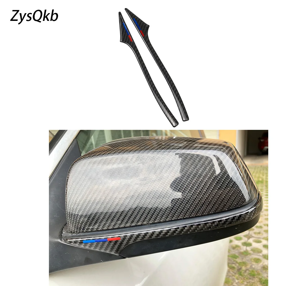 Для BMW E60 F10 F07 F01 зеркало заднего вида из углеродного волокна анти-потертая полоса 5