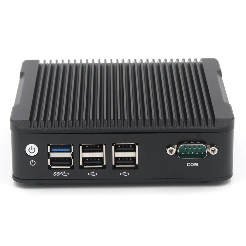 Hystou безвентиляторный мини ПК Windows Intel NUC J1900 4 ядра 2 Lan Мини компьютер HTPC tv КОРПУС Nano